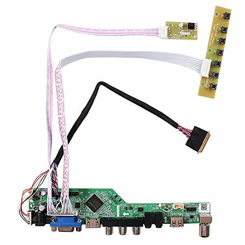 VSDISPLAY HDMI VGA AV USB LCDコントローラー基板 対応 N070ICG-LD1 LD4 B101EW05 LP101WX1 HSD101PWW1 N101ICG-L11 PO101WX01 7インチ