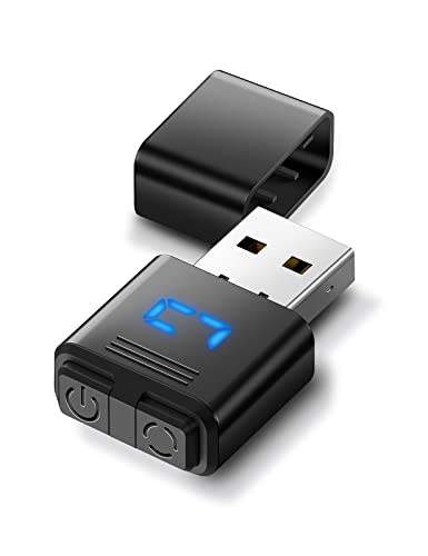 Meatanty USB マウスジグラー ミニ マウスムーバー Mouse Jiggler モードとON/OFFボタン付き デジタル表示と保護カバー マウス 自動 動か