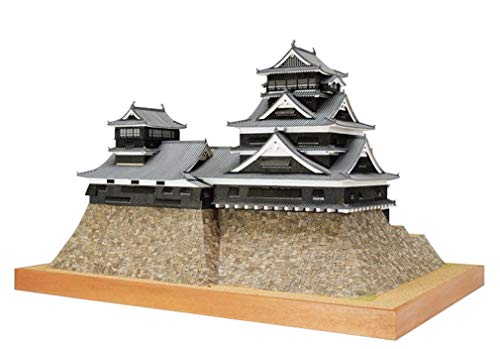 ウッディジョー 1/150 熊本城 木製模型 組み立てキット