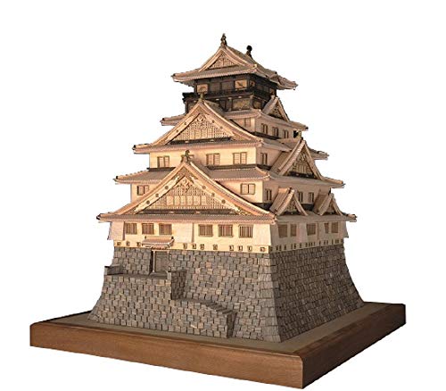 ウッディジョー 1/150 大阪城 木製模型 組立キット