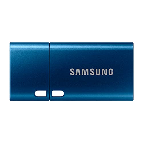 日本サムスン Samsung USBメモリ Type-C 128GB 最大転送速度400MB/s Flash Drive MUF-128DA/EC 国内 青