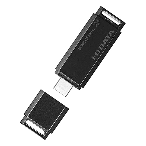アイ・オー・データ IODATA USB Type-C専用USBメモリー 3.2 Gen 1(USB 3.0)対応 キャップ/ストラップホール付き 128GB 日本メーカー BUMC