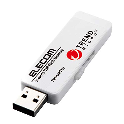 エレコム USBメモリ 4GB USB3.0 トレンドマイクロ ウィルスチェック機能搭載 1年ライセンス MF-PUVT304GA1