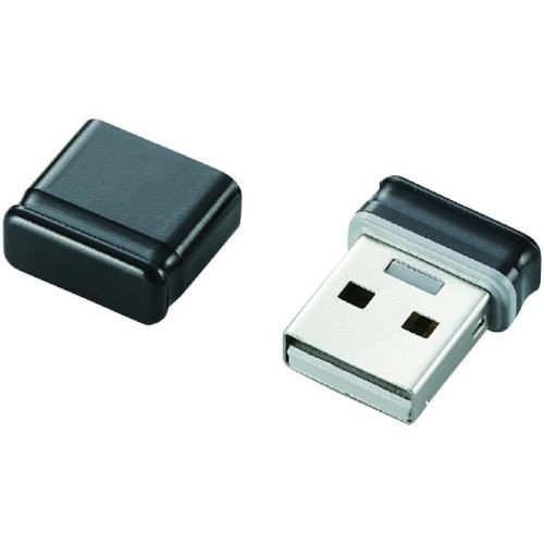 【2009年モデル】ELECOM USBメモリ 超小型 8GB PASSセキュリティ機能付 ブラック MF-SU208GBK