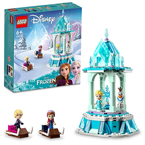 レゴ(LEGO) ディズニープリンセス アナとエルサのまほうのメリーゴーランド 43218 おもちゃ ブロック プレゼント ファンタジー お姫様 お