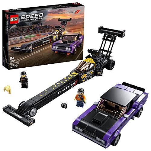 レゴ(LEGO) スピードチャンピオン モパー ダッジ//SRT Top Fuel ドラッグスター ＆ 1970 ダッジ チャレンジャー T/A 76904