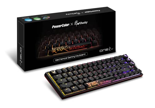 PowerColor × Ducky コラボモデル ゲーミング キーボード PowerColor X Ducky One 2 SF Special Edition DKON1967ST-KUSPDAZTWP(白軸)