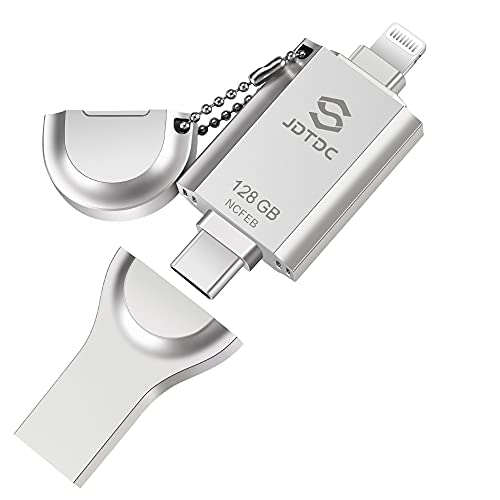 Apple MFi 認証iPhone USBメモリ128GB フラッシュドライブ iPhone メモリー iPhone 12 バックアップ iPad USBメモリ アイフォン USBメモ