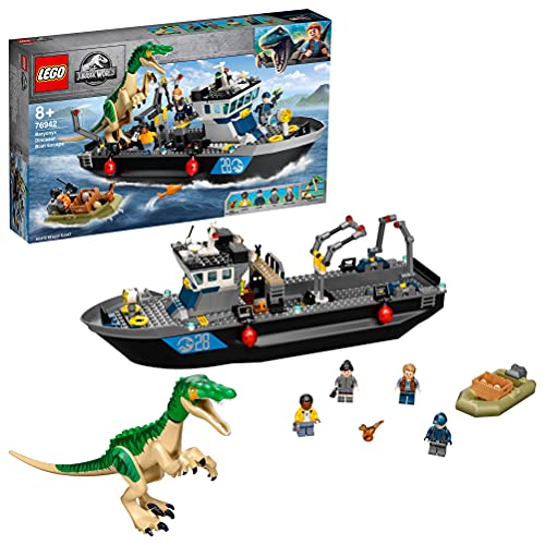 レゴ(LEGO)ジュラシック・ワールド バリオニクスの水上脱出 76942 おもちゃ ブロック 恐竜 きょうりゅう ボート 男の子 女の子 8歳以上