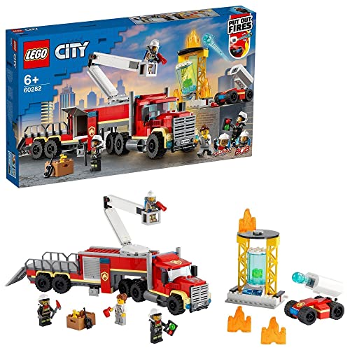 レゴ(LEGO) シティ 消防指令基地 60282 おもちゃ ブロック 消防 しょうぼう レスキュー 男の子 女の子 6歳以上