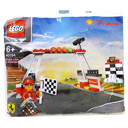 レゴ シェル限定 フェラーリ レース ゴール 表彰台 shell lego
