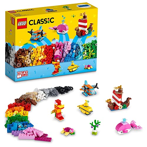 レゴ(LEGO) クラシック 海のぼうけん 11018 おもちゃ ブロック 宝石 クラフト 男の子 女の子 4歳以上