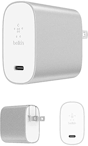 Belkin USB充電器 iPhone / iPad / Androidスマホ各種対応 USB-C 27W 急速充電 BOOST CHARGE F7U060DQ-SLV-A