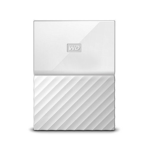 WD HDD ポータブル ハードディスク 2TB USB3.0 ホワイト 暗号化 パスワード保護 ( PS4 / PS4pro 対応) 3 My Passport WDBYFT0020BWT-WESN