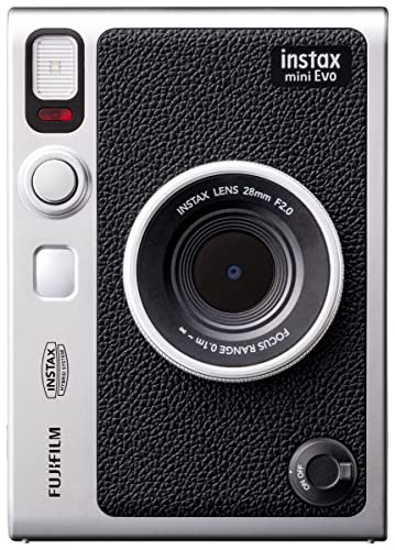 富士フイルム FUJIFILM チェキ Evo ハイブリッドインスタントカメラ(インスタントカメラ/スマホプリンター/デジタルカメラ) instax mini