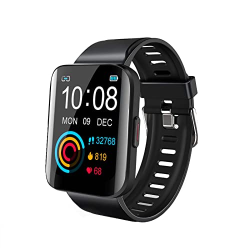 スマートウォッチ【2022モデル & 1.7インチ大画面】 Bluetooth5.2 活動量計 smart watch 着信通知 睡眠 IP68歩数計 腕時計 心拍計 スポーツ