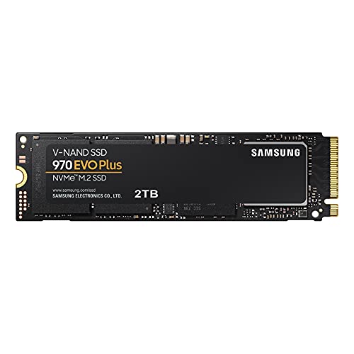 Samsung 970 EVO Plus 2TB PCIe (最大転送速度 3,500MB/秒) NVMe M.2 (2280) 内蔵 SSD MZ-V7S2T0B/EC