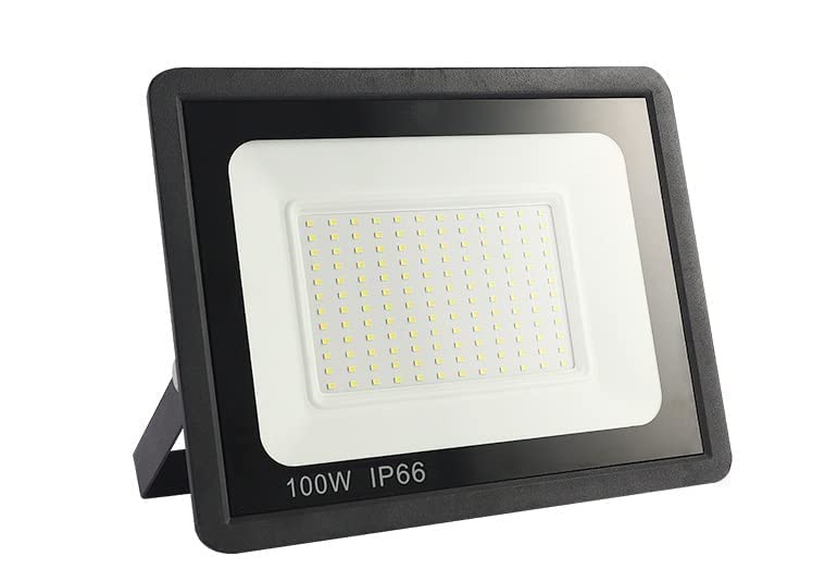 IP66防水 LED 投光器 作業灯 100W 15000LM フラッドライト 省エネ 高輝度 アース付きプラグ PSE適合 1.8Mコード ワークライト 駐車場灯