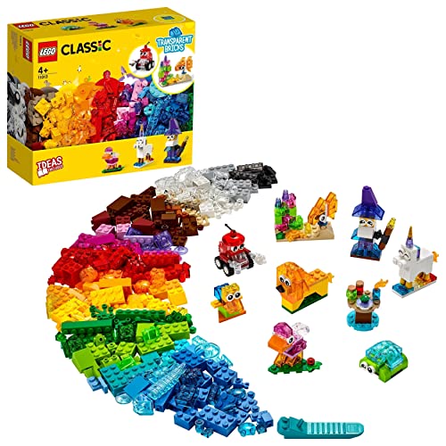 レゴ(LEGO) クラシック アイデアパーツ透明パーツ入り 11013 おもちゃ ブロック プレゼント 宝石 クラフト 男の子 女の子 4歳以上