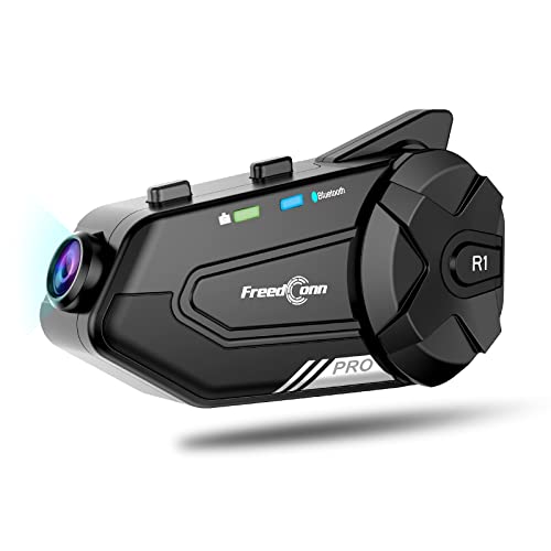 R1 Proバイクカメラ FreedConnバイク インカム バイク ぶるーとぅーす インターコム 2K/4.5H連続録画バイク 用 ドラレコ