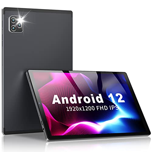 Android 12 タブレット 10.3インチ、Kinstone 4GB+128GB 7500mAh大容量バッテリー タブレット アンドロイド、アップグレード 8コアCPU 1.
