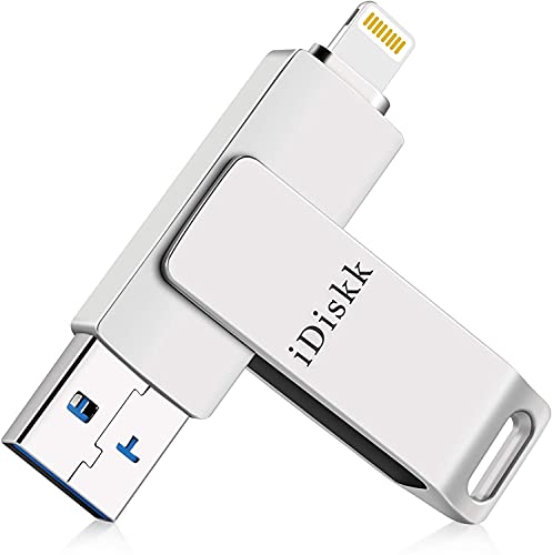 【 Mfi認証】iDiskk 256GB iPhone USB メモリ iPad Lightning USB フラッシュドライブ 外付けストレージ 人気のusb スマホ用 ランキング