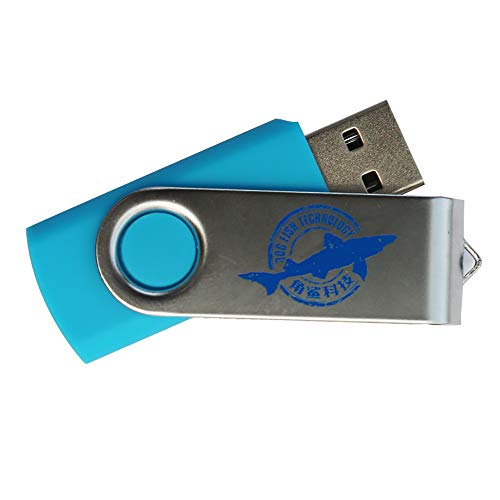 Dogfish 16GB USB Flash Drive U Disk 2.0 Fash Drive Rotation Design Driver (16GB-8Pack)
