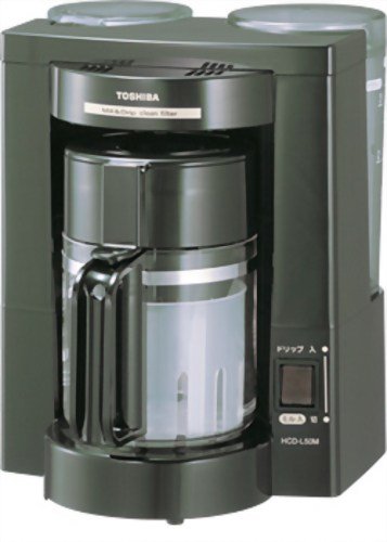 TOSHIBA コーヒーメーカー ブラック HCD-L50M(K)