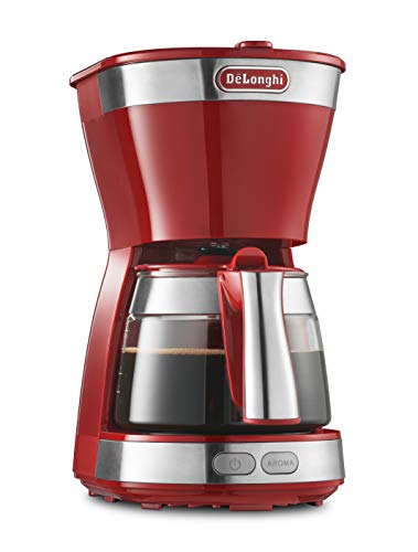 デロンギ(DeLonghi) ドリップコーヒーメーカー 650ml レッド アクティブシリーズ [5杯用]ICM12011J-R