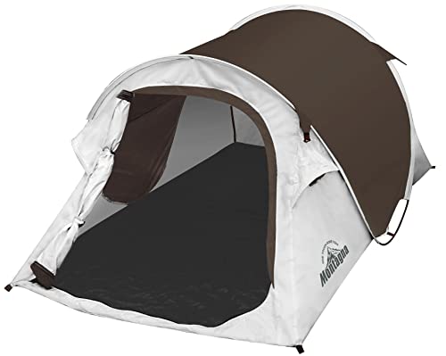 ハック Montagna テント 2人用 ワンタッチ ドーム キャンプ 組立簡単