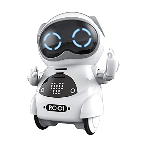 ロボットプラザ(ROBOT PLAZA) ポケットロボット 簡単 英語 会話 おしゃべり ロボット おもちゃ 知育 玩具 癒し コミュニケーションロボッ