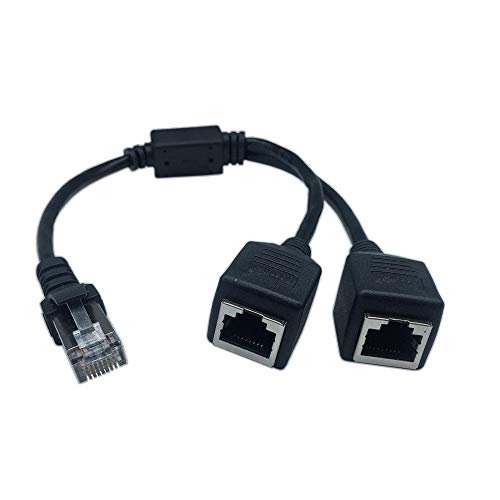 ※他店舗と在庫併用の為、品切れの場合は、ご容赦ください。1 RJ45 2 RJ45に分割 - このネットワークスプリッタアダプタは、2 x RJ45出力に1 x RJ45メス入力、RJ45スプリッタに