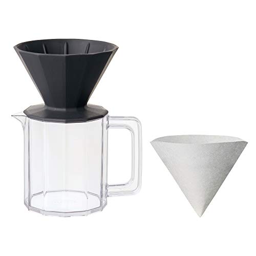 KINTO (キントー) コーヒー用品 ALFRESCO ブリューワージャグセット 4cups ブラック 20733