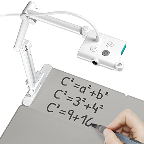 OKIOLABS OKIOCAM T Plus USB書画カメラ(ホワイトボード、マーカ付き)、教育セット 教室でプレゼン用、オンライン授業 個別指導 Web会議