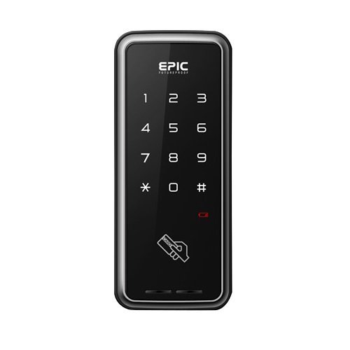 EPIC TOUCH HOOK 2 引き戸用スマートロック 暗証番号/MIFARE(R) オートロック 24時間コールセンター 暗証番号ごまかし機能 こじ開け警報