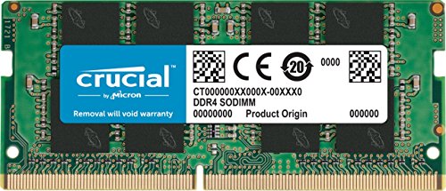 Crucial(Micron製) ノートPC用 メモリ PC4-19200(DDR4-2400) 16GB×1枚 / CL17 / DRx8 / 260pin / 永久保証 / CT16G4SFD824A