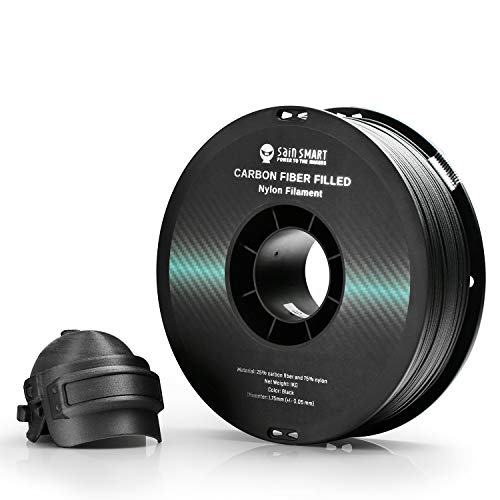 サインスマート（SainSmart）1.75mmブラックEpa-CF炭素繊維充填ナイロン フィラメント3Dプリンター用1KG（2.2lbs）スプール