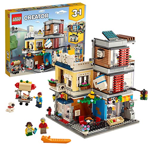 レゴ(LEGO) クリエイター タウンハウス ペットショップ & カフェ 31097 ブロック おもちゃ 女の子 男の子