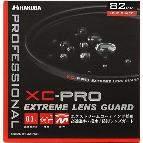 HAKUBA 82mm レンズフィルター XC-PRO 高透過率 撥水防汚 薄枠 日本製 レンズ保護用 CF-XCPRLG82
