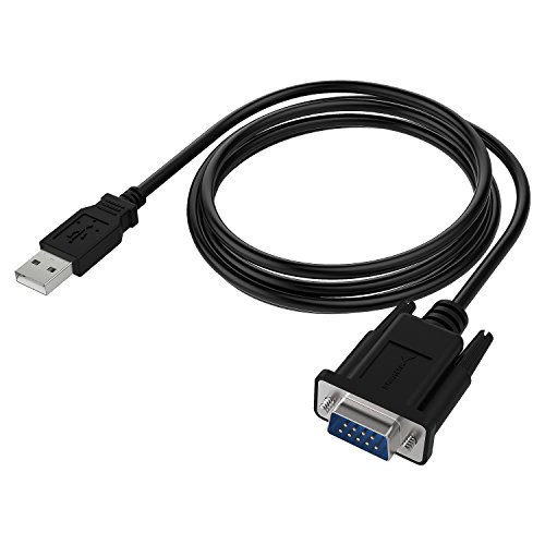 Sabrent USB 2.0／シリアル（9ピン） DB-9 RS-232変換ケーブル 1.8ｍ [FTDIチップセット] (CB-FTDI)