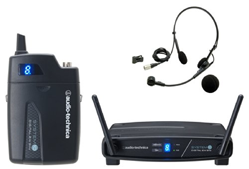 audio-technica 2.4GHz帯デジタルワイヤレスシステム ヘッドウォーンマイクロホン ATW-1101/H ヘッドセットマイク付属 SYSTEM10シリーズ