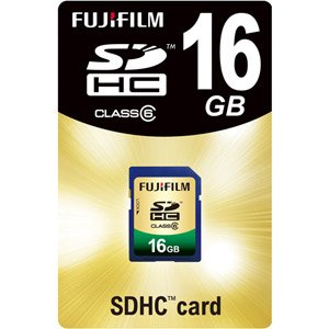 富士フイルム SDHC-016G-C6 SDHCメモリーカード 16GB Class6