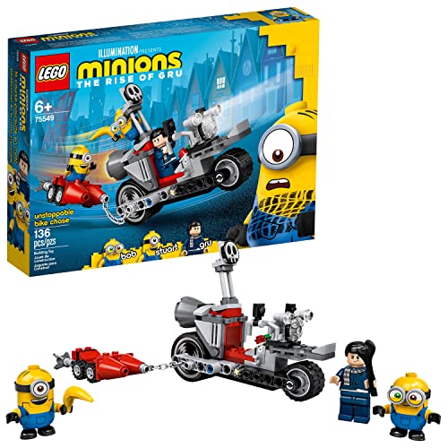 レゴ(LEGO) ミニオン ミニオンのバイクチェイス 75549