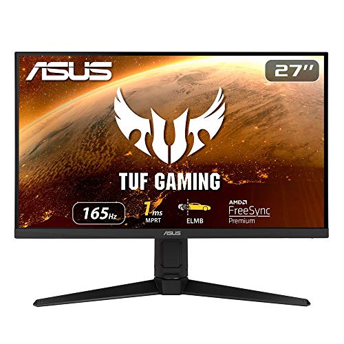 ASUS ゲーミングモニター TUF Gaming VG279QL1A 27インチ/フルHD/IPS/165Hz/1ms/G-Sync compatible/HDMI×2,DP/PS5/3年保証