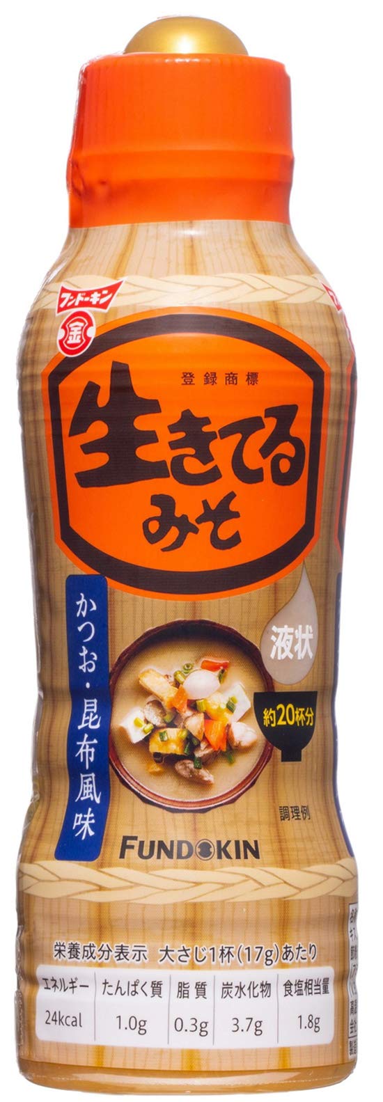 ※他店舗と在庫併用の為、品切れの場合は、ご容赦ください。説明 商品紹介 九州エリアで最も広く、長くご愛顧いただいている「生きてるみそ」をベースにかつおと昆布の風味で、飽きのこない味わいです。 液状だか