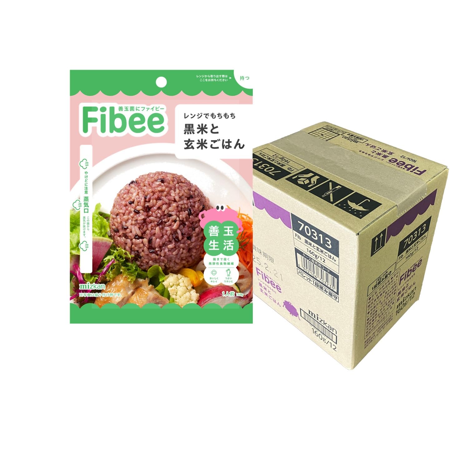 ※他店舗と在庫併用の為、品切れの場合は、ご容赦ください。説明 商品紹介 自然の恵みをたっぷり受けて育った秋田県産あきたこまちの玄米に、国産黒米をブレンドしました。パウチご飯ならではのふっくらとした仕上
