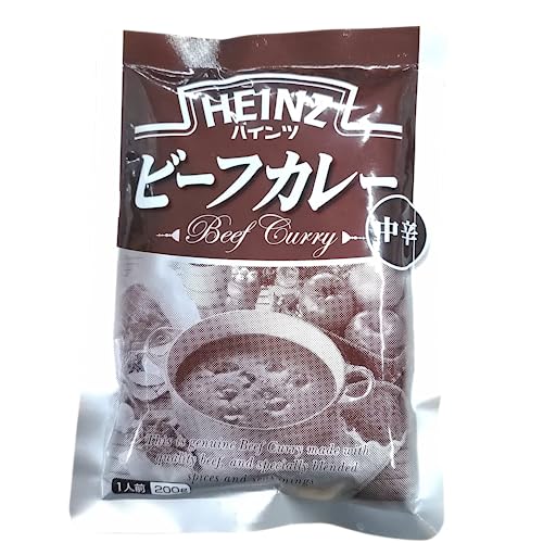 ※他店舗と在庫併用の為、品切れの場合は、ご容赦ください。説明 商品紹介 スパイスの香りが引き立つ、バランスの良い美味しさの王道のビーフカレーです。牛肉とたまねぎ入り。時間をかけて作り上げたハインツ自慢
