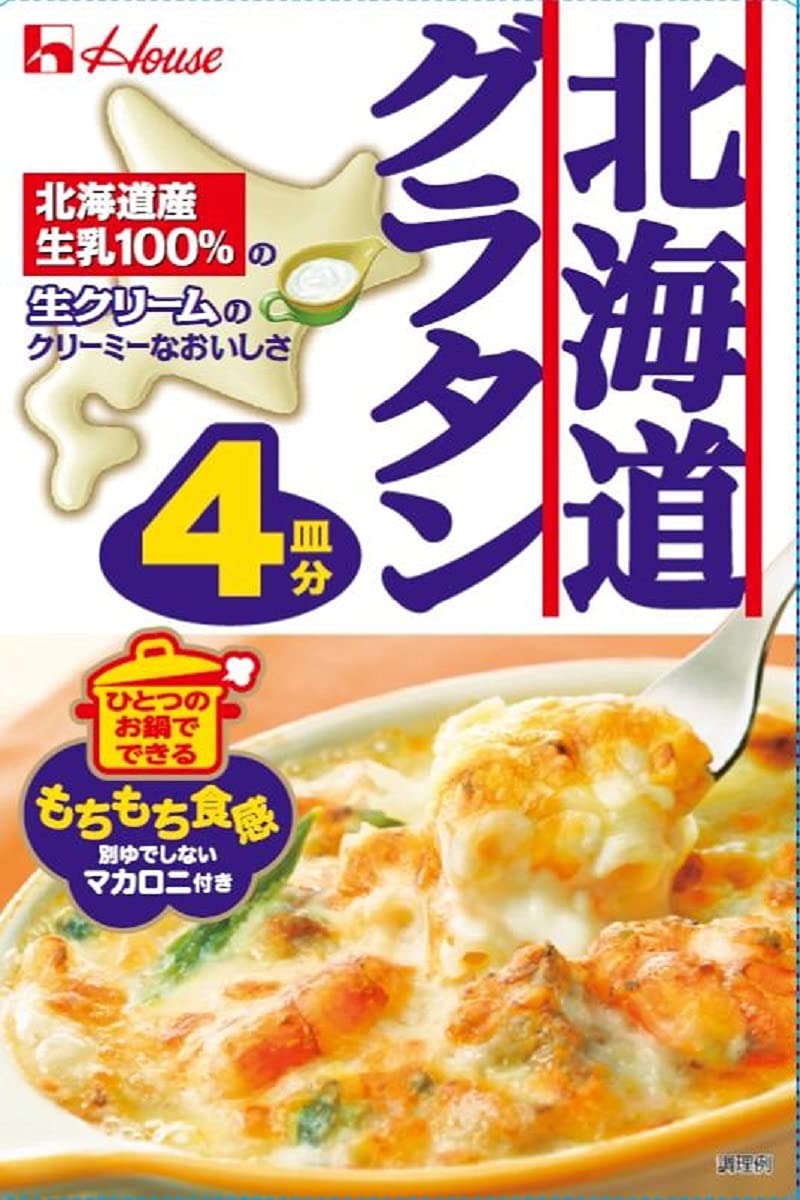 ※他店舗と在庫併用の為、品切れの場合は、ご容赦ください。説明 商品紹介 マカロニを別ゆでせずに、ひとつのお鍋で手軽にできます。北海道産生乳100%の生クリームを使用し、なめらかで上品なホワイトソースの