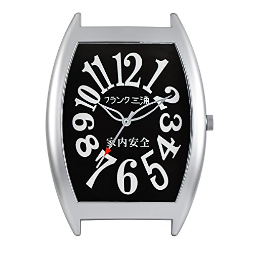 フランクミウラ 置き時計・掛け時計 黒 W30cm×H43cm×D5.5cm FM08K-B